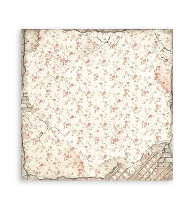 SBBSXB11 - Stamperia - Stamperia Petit Bloc Papier Simple Face – House of Roses - Maxi & Small Pads - Detail 3