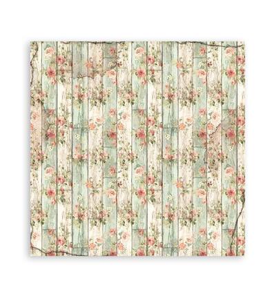 SBBSXB11 - Stamperia - Stamperia Petit Bloc Papier Simple Face – House of Roses - Maxi & Small Pads - Detail 5