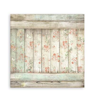 SBBSXB11 - Stamperia - Stamperia Petit Bloc Papier Simple Face – House of Roses - Maxi & Small Pads - Detail 9