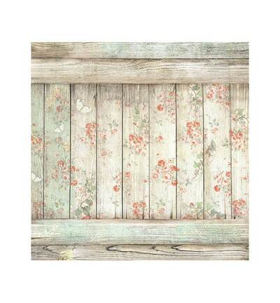 SBPLT44 - Stamperia - Stamperia Pack Tissu – House of Roses - Ephemera & Fabric - Detail 2 SBPLT44 - Stamperia - Stamperia Pack Tissu – House of Roses - Ephemera & Fabric - Detail 2