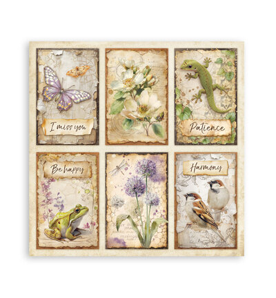 SBBL187 - Stamperia - Stamperia Bloc papier 12x12 – All Around - Scrapbooking Pad - Detail 5 SBBL187 - Stamperia - Stamperia Bloc papier 12x12 – All Around - Scrapbooking Pad - Detail 5