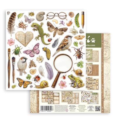 SBBL187 - Stamperia - Stamperia Bloc papier 12x12 – All Around - Scrapbooking Pad - Detail 8 SBBL187 - Stamperia - Stamperia Bloc papier 12x12 – All Around - Scrapbooking Pad - Detail 8