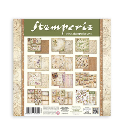 SBBL187 - Stamperia - Stamperia Bloc papier 12x12 – All Around - Scrapbooking Pad - Detail 9 SBBL187 - Stamperia - Stamperia Bloc papier 12x12 – All Around - Scrapbooking Pad - Detail 9