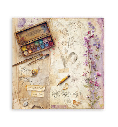SBBL187 - Stamperia - Stamperia Bloc papier 12x12 – All Around - Scrapbooking Pad - Detail 31 SBBL187 - Stamperia - Stamperia Bloc papier 12x12 – All Around - Scrapbooking Pad - Detail 31