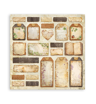SBBL187 - Stamperia - Stamperia Bloc papier 12x12 – All Around - Scrapbooking Pad - Detail 35 SBBL187 - Stamperia - Stamperia Bloc papier 12x12 – All Around - Scrapbooking Pad - Detail 35