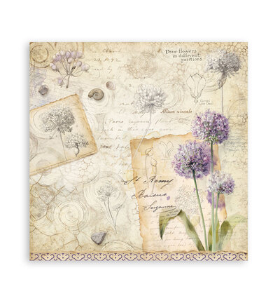 SBBS143 - Stamperia - Stamperia Bloc papier 8x8 – All Around - Scrapbooking Pad - Detail 19 SBBS143 - Stamperia - Stamperia Bloc papier 8x8 – All Around - Scrapbooking Pad - Detail 19
