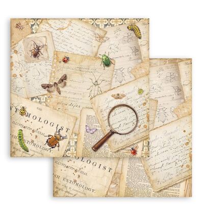 SBBS143 - Stamperia - Stamperia Bloc papier 8x8 – All Around - Scrapbooking Pad - Detail 21 SBBS143 - Stamperia - Stamperia Bloc papier 8x8 – All Around - Scrapbooking Pad - Detail 21