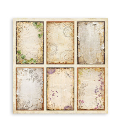 SBBXLB37 - Stamperia - Stamperia Bloc papier simple face 12x12 – All Around - Maxi & Small Pads - Detail 14