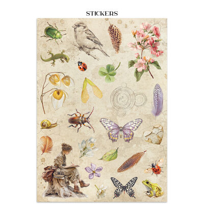 SBJK20 - Stamperia - Stamperia Junk Journal – All Around - Junk journal - Detail 26