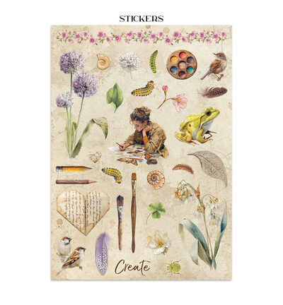 SBJK20 - Stamperia - Stamperia Junk Journal – All Around - Junk journal - Detail 27
