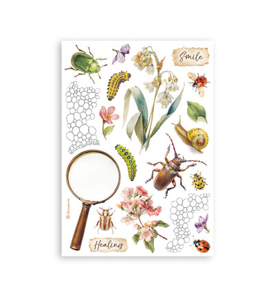 SBW33 - Stamperia - Stamperia Bloc washi – All Around - Washi Pad - Detail 2