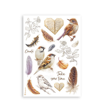 SBW33 - Stamperia - Stamperia Bloc washi – All Around - Washi Pad - Detail 5
