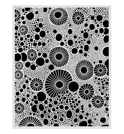 KSTD206 - Stamperia - Stamperia Pochoir 20x25 cm – All Around Rings - Stencil 20 x 25 - Detail 1 KSTD206 - Stamperia - Stamperia Pochoir 20x25 cm – All Around Rings - Stencil 20 x 25 - Detail 1