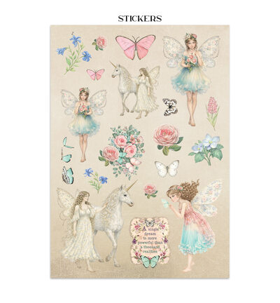 SBJK21 - Stamperia - Stamperia Junk Journal – Wonderland - Junk journal - Detail 2