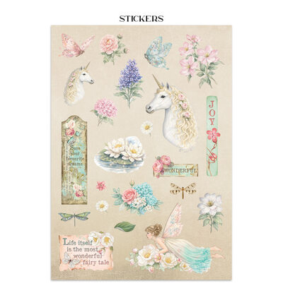SBJK21 - Stamperia - Stamperia Junk Journal – Wonderland - Junk journal - Detail 27