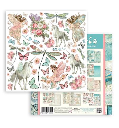 SBBL38 - Stamperia - Stamperia Bloc papier 12x12 – Wonderland - Scrapbooking Pad - Detail 8 SBBL38 - Stamperia - Stamperia Bloc papier 12x12 – Wonderland - Scrapbooking Pad - Detail 8
