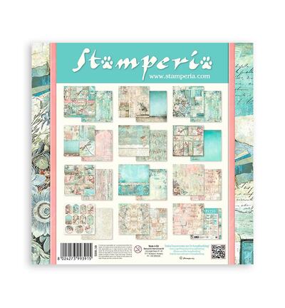 SBBL38 - Stamperia - Stamperia Bloc papier 12x12 – Wonderland - Scrapbooking Pad - Detail 9 SBBL38 - Stamperia - Stamperia Bloc papier 12x12 – Wonderland - Scrapbooking Pad - Detail 9
