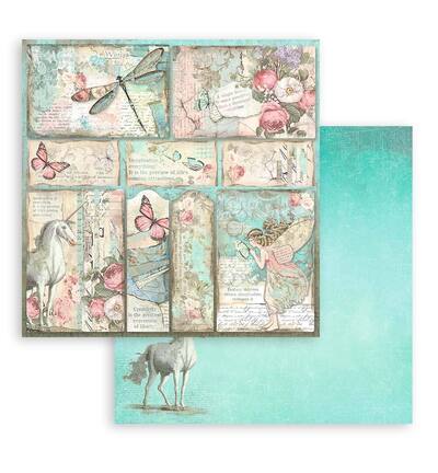 SBBL38 - Stamperia - Stamperia Bloc papier 12x12 – Wonderland - Scrapbooking Pad - Detail 24 SBBL38 - Stamperia - Stamperia Bloc papier 12x12 – Wonderland - Scrapbooking Pad - Detail 24