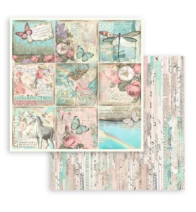 SBBL38 - Stamperia - Stamperia Bloc papier 12x12 – Wonderland - Scrapbooking Pad - Detail 27 SBBL38 - Stamperia - Stamperia Bloc papier 12x12 – Wonderland - Scrapbooking Pad - Detail 27