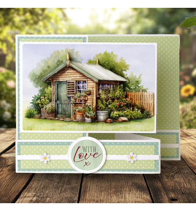 11-DCD749 - Katy Sue Designs - Decoupage pre-decoupe - Garden Room Retreat - 3D Die Cut Decoupage - Detail 1 11-DCD749 - Katy Sue Designs - Decoupage pre-decoupe - Garden Room Retreat - 3D Die Cut Decoupage - Detail 1