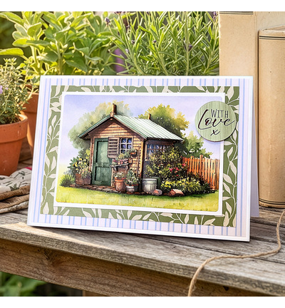 11-DCD749 - Katy Sue Designs - Decoupage pre-decoupe - Garden Room Retreat - 3D Die Cut Decoupage - Detail 3 11-DCD749 - Katy Sue Designs - Decoupage pre-decoupe - Garden Room Retreat - 3D Die Cut Decoupage - Detail 3