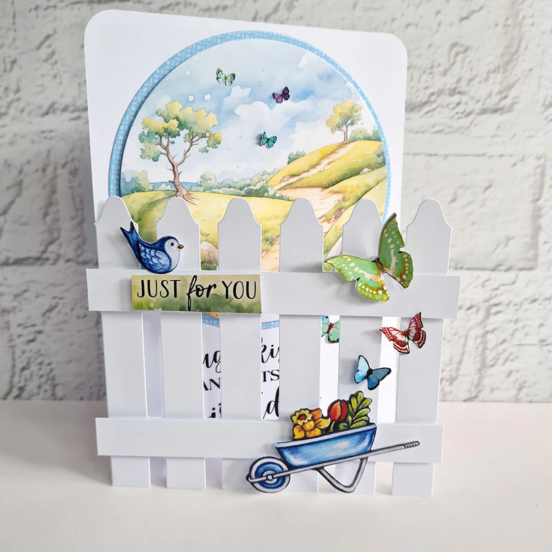 05-10023WPF - Katy Sue Designs - Cartes et enveloppes - Blanc 127 x 178 mm - Cards &amp; Envelopes Kits - Detail 5
