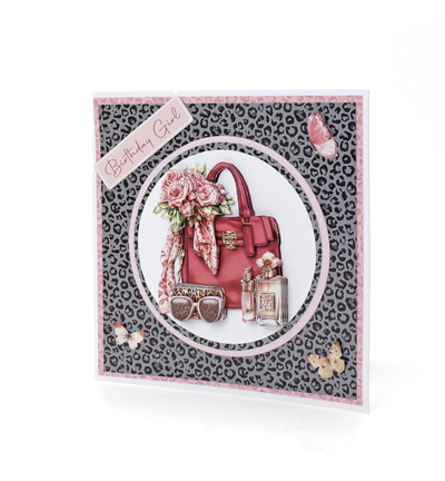 12-DCE021RC - Katy Sue Designs - Embellissements - Rose Couture - 3D Die Cut Decoupage - Detail 4