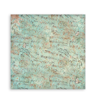 SBBS145 - Stamperia - Stamperia bloc de fonds scrapbooking 20,3x20,3 cm – Symphony - Scrapbooking Pad - Detail 3 SBBS145 - Stamperia - Stamperia bloc de fonds scrapbooking 20,3x20,3 cm – Symphony - Scrapbooking Pad - Detail 3