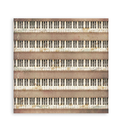 SBBS145 - Stamperia - Stamperia bloc de fonds scrapbooking 20,3x20,3 cm – Symphony - Scrapbooking Pad - Detail 13 SBBS145 - Stamperia - Stamperia bloc de fonds scrapbooking 20,3x20,3 cm – Symphony - Scrapbooking Pad - Detail 13