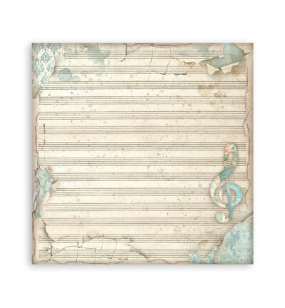 SBBS145 - Stamperia - Stamperia bloc de fonds scrapbooking 20,3x20,3 cm – Symphony - Scrapbooking Pad - Detail 24 SBBS145 - Stamperia - Stamperia bloc de fonds scrapbooking 20,3x20,3 cm – Symphony - Scrapbooking Pad - Detail 24