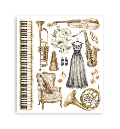 DFLRBXG09 - Stamperia - Stamperia sélection Rub-On 6 feuilles – Symphony - Rub On - Detail 2 DFLRBXG09 - Stamperia - Stamperia sélection Rub-On 6 feuilles – Symphony - Rub On - Detail 2