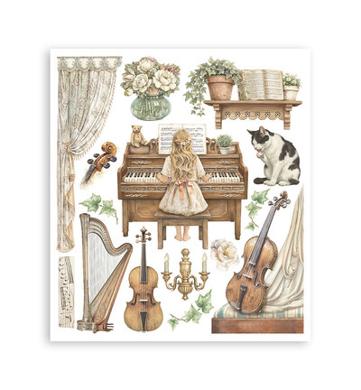 DFLRBXG09 - Stamperia - Stamperia sélection Rub-On 6 feuilles – Symphony - Rub On - Detail 5 DFLRBXG09 - Stamperia - Stamperia sélection Rub-On 6 feuilles – Symphony - Rub On - Detail 5