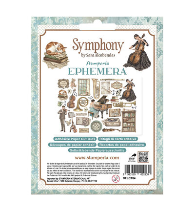 DFLCT84 - Stamperia - Stamperia éphéméra – Symphony - Ephemera & Die Cut - Detail 2 DFLCT84 - Stamperia - Stamperia éphéméra – Symphony - Ephemera & Die Cut - Detail 2