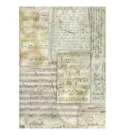 DFSAK6055 - Stamperia - Stamperia papier de riz A6 fonds 8 feuilles – Symphony - Rice Paper - Detail 3 DFSAK6055 - Stamperia - Stamperia papier de riz A6 fonds 8 feuilles – Symphony - Rice Paper - Detail 3