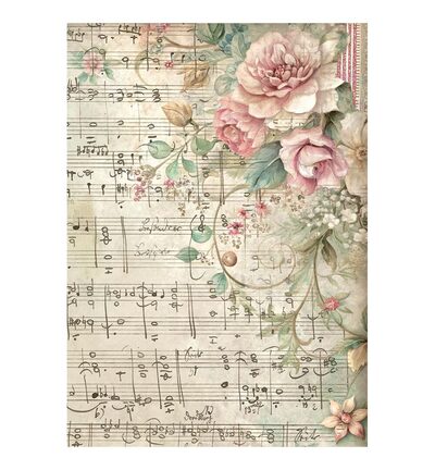 DFSAK6055 - Stamperia - Stamperia papier de riz A6 fonds 8 feuilles – Symphony - Rice Paper - Detail 4 DFSAK6055 - Stamperia - Stamperia papier de riz A6 fonds 8 feuilles – Symphony - Rice Paper - Detail 4