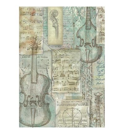 DFSAK6055 - Stamperia - Stamperia papier de riz A6 fonds 8 feuilles – Symphony - Rice Paper - Detail 5 DFSAK6055 - Stamperia - Stamperia papier de riz A6 fonds 8 feuilles – Symphony - Rice Paper - Detail 5