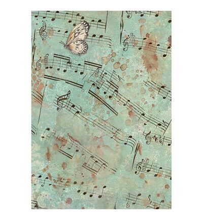 DFSAK6055 - Stamperia - Stamperia papier de riz A6 fonds 8 feuilles – Symphony - Rice Paper - Detail 7 DFSAK6055 - Stamperia - Stamperia papier de riz A6 fonds 8 feuilles – Symphony - Rice Paper - Detail 7