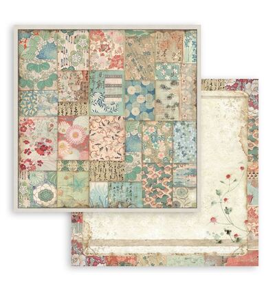 SBBS09 - Stamperia - Stamperia petit bloc scrapbooking 20,3x20,3 cm – Oriental Garden - Scrapbooking Pad - Detail 15 SBBS09 - Stamperia - Stamperia petit bloc scrapbooking 20,3x20,3 cm – Oriental Garden - Scrapbooking Pad - Detail 15