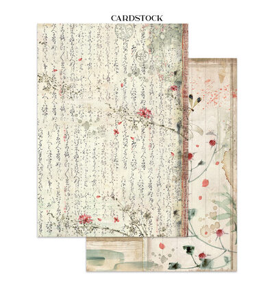 SBJK26 - Stamperia - Stamperia junk journal stickers et découpes – Oriental Garden - Junk journal - Detail 3 SBJK26 - Stamperia - Stamperia junk journal stickers et découpes – Oriental Garden - Junk journal - Detail 3