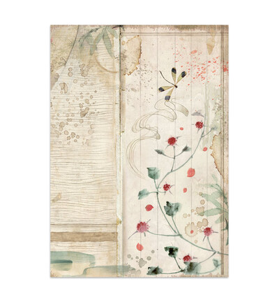SBJK26 - Stamperia - Stamperia junk journal stickers et découpes – Oriental Garden - Junk journal - Detail 5 SBJK26 - Stamperia - Stamperia junk journal stickers et découpes – Oriental Garden - Junk journal - Detail 5