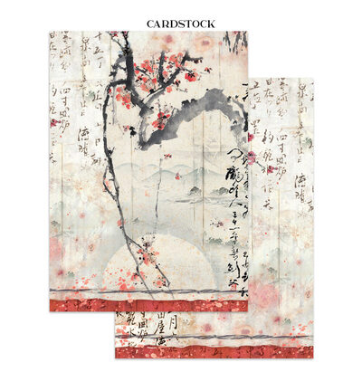 SBJK26 - Stamperia - Stamperia junk journal stickers et découpes – Oriental Garden - Junk journal - Detail 20 SBJK26 - Stamperia - Stamperia junk journal stickers et découpes – Oriental Garden - Junk journal - Detail 20