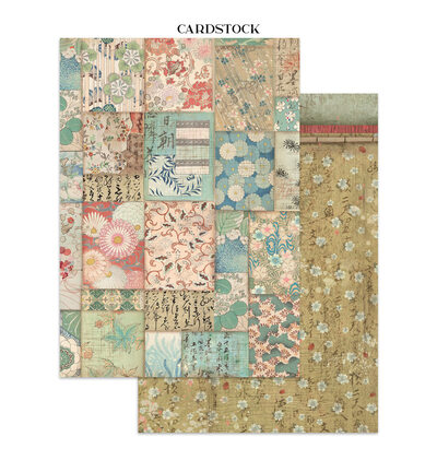 SBJK26 - Stamperia - Stamperia junk journal stickers et découpes – Oriental Garden - Junk journal - Detail 33 SBJK26 - Stamperia - Stamperia junk journal stickers et découpes – Oriental Garden - Junk journal - Detail 33