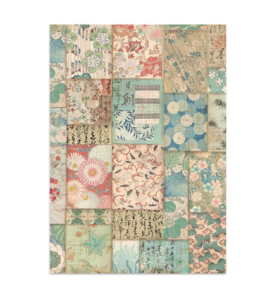 SBJK26 - Stamperia - Stamperia junk journal stickers et découpes – Oriental Garden - Junk journal - Detail 34 SBJK26 - Stamperia - Stamperia junk journal stickers et découpes – Oriental Garden - Junk journal - Detail 34