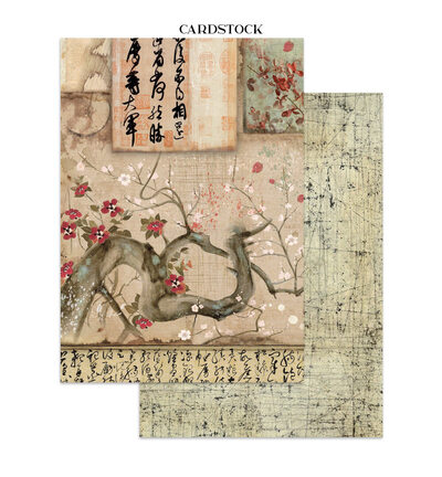 SBJKS05 - Stamperia - Stamperia junk journal points focaux A5 – Oriental Garden - Junk journal - Detail 12 SBJKS05 - Stamperia - Stamperia junk journal points focaux A5 – Oriental Garden - Junk journal - Detail 12