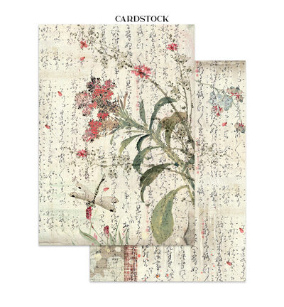 SBJKS05 - Stamperia - Stamperia junk journal points focaux A5 – Oriental Garden - Junk journal - Detail 21 SBJKS05 - Stamperia - Stamperia junk journal points focaux A5 – Oriental Garden - Junk journal - Detail 21