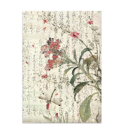 SBJKS05 - Stamperia - Stamperia junk journal points focaux A5 – Oriental Garden - Junk journal - Detail 22 SBJKS05 - Stamperia - Stamperia junk journal points focaux A5 – Oriental Garden - Junk journal - Detail 22