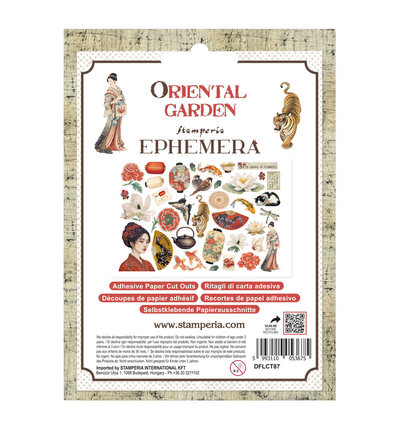 DFLCT87 - Stamperia - Stamperia éphéméra – Oriental Garden - Ephemera & Die Cut - Detail 2 DFLCT87 - Stamperia - Stamperia éphéméra – Oriental Garden - Ephemera & Die Cut - Detail 2