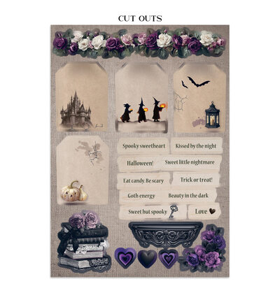 SBJK22 - Stamperia - Stamperia junk journal stickers et découpes – Halloween - Junk journal - Detail 9 SBJK22 - Stamperia - Stamperia junk journal stickers et découpes – Halloween - Junk journal - Detail 9