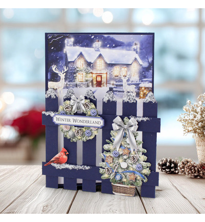 05-10031CPF - Katy Sue Designs - Cartes Picket Fence et enveloppes - Christmas Red & Winter Blue 5x7 - Card Blanks, Envelopes and Boxes - Detail 1 05-10031CPF - Katy Sue Designs - Cartes Picket Fence et enveloppes - Christmas Red & Winter Blue 5x7 - Card Blanks, Envelopes and Boxes - Detail 1