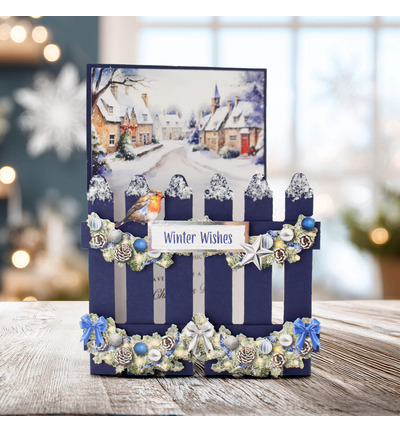 05-10031CPF - Katy Sue Designs - Cartes Picket Fence et enveloppes - Christmas Red & Winter Blue 5x7 - Card Blanks, Envelopes and Boxes - Detail 2 05-10031CPF - Katy Sue Designs - Cartes Picket Fence et enveloppes - Christmas Red & Winter Blue 5x7 - Card Blanks, Envelopes and Boxes - Detail 2